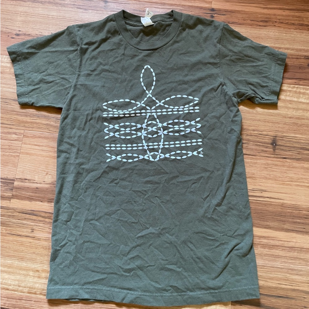 Tultex Olive Green Short Sleeve Tee
